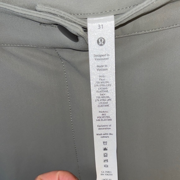 Lululemon Athletica Gray Pants - Picture 2 of 7
